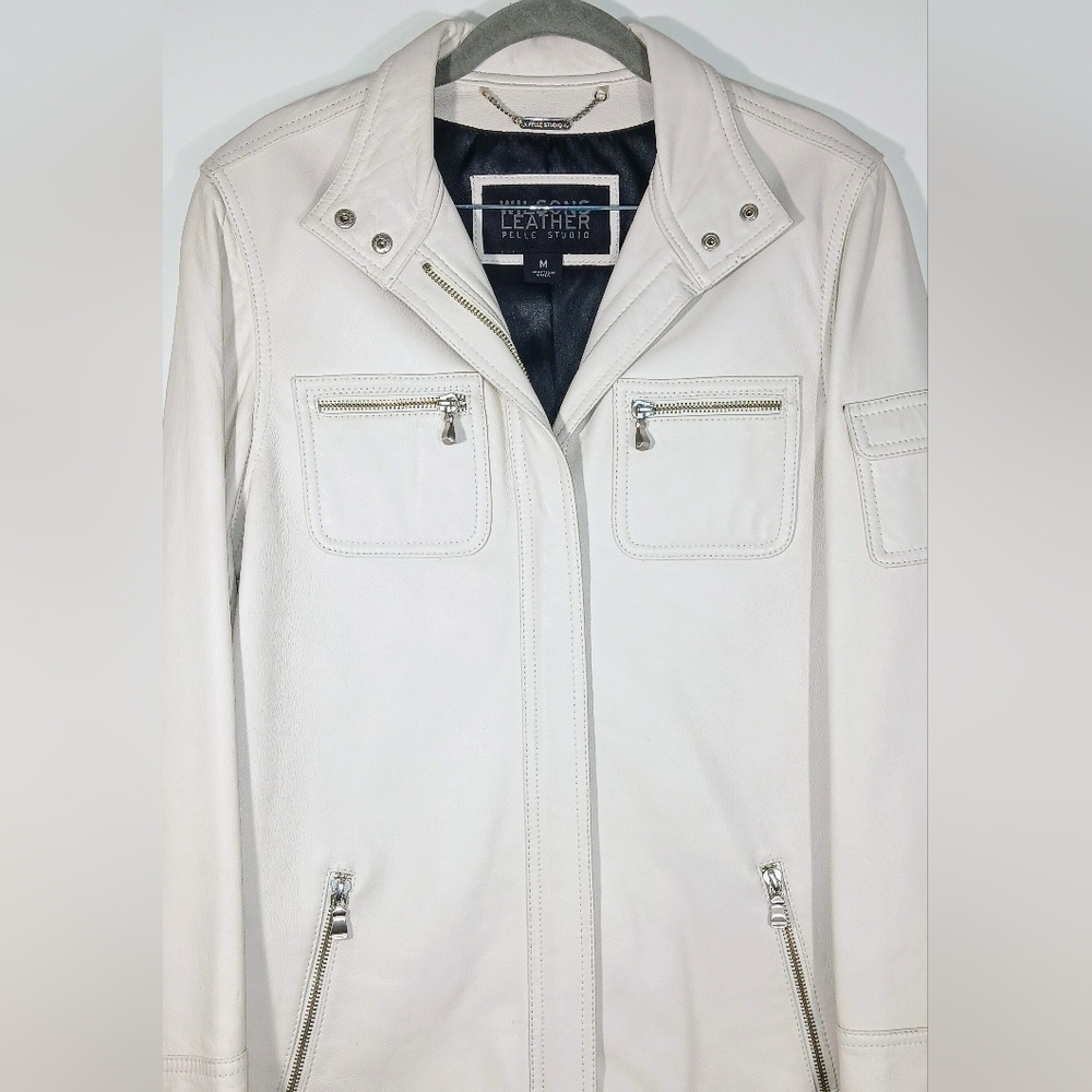 WILSONS LEATHER PELLE STUDIO JACKET. - Picture 2 of 6